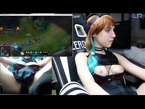 Teen Playing League of Legends with an Ohmibod 2/2