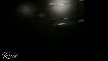 Руби Торрес занимается сексом с двумя парнями в кабинке для свингеров — готическая шлюха отдаётся двоим. 12 мин.