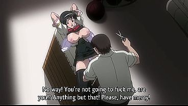 Hentai brunette tied up and fucked by pervs 10 мин.
