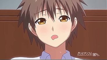Hentai morning blowjob 5 мин.