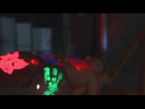XDOMINANT 013 - SLAVEGIRL IS LAYING ON THE TABE AFTER HARD SEX SMEARED IN PAINTS