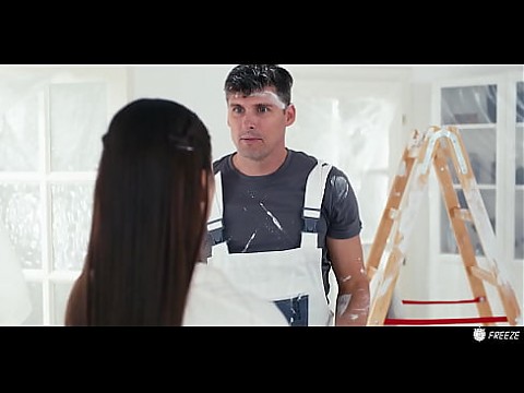 Домохозяйка Freeuse Time Stop Porn - Куколка получает розыгрыш от разнорабочего 7 мин.